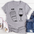 Graphic T-Shirts Coffee & Wine Tee