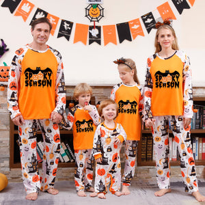 Halloween Themed Family Pajamas Set