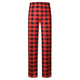 Family Matching Bear Print Plaid Pajamas Set