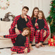 Family Matching Classic Plaid Pajama Set
