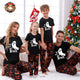 Halloween Family Pajama Glow-in-the-Dark Print Set