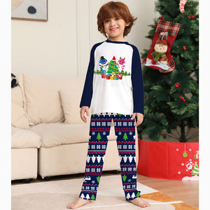 Baby Shark Christmas Tree & Gifts Family Matching Pajamas Set