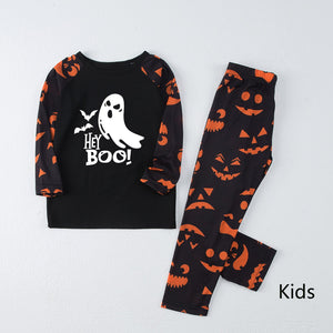 Halloween Family Pajama Glow-in-the-Dark Print Set