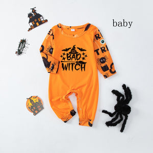 Halloween Family Long Sleeve Pajamas Set