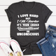 Graphic T-Shirts I Love Hard Tee