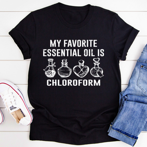 Graphic T-Shirts My Favorite Essential Oil Tee