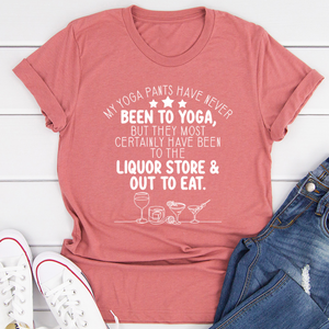 Graphic T-Shirts My Yoga Pants Tee