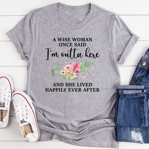 Graphic T-Shirts A Wise Woman Tee