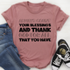 Graphic T-Shirts Always Count Your Blessings Tee