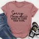 Graphic T-Shirts Sorry I Tried Really Hard To Care This Time Tee