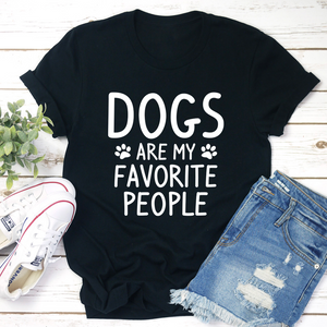 Graphic T-Shirts Dogs Are My Favorite People Tee