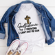 Graphic T-Shirts Godfidence Knowing I Can't But He Can Tee