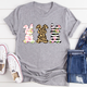 Graphic T-Shirts Floral Easter Bunnies Tee