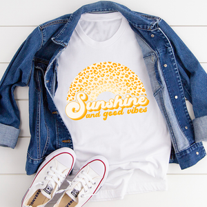 Graphic T-Shirts Sunshine & Good Vibes Tee