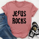 Graphic T-Shirts Jesus Rocks Tee