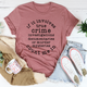 Graphic T-Shirts If It Involves True Crime Count Me In Tee