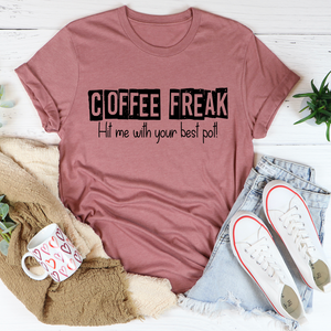 Graphic T-Shirts Coffee Freak Tee