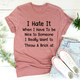 Graphic T-Shirts Be Nice Tee