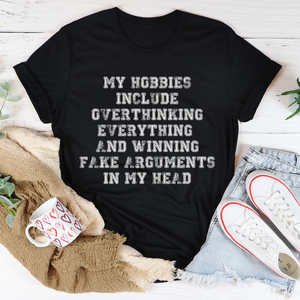 Graphic T-Shirts My Hobbies Tee