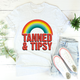 Graphic T-Shirts Tanned & Tipsy Tee