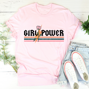 Graphic T-Shirts Girl Power Rose Tee