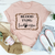 Graphic T-Shirts Blood Type Iced Coffee Tee