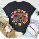 Graphic T-Shirts Motherhood A Story About Cold Coffee Tee