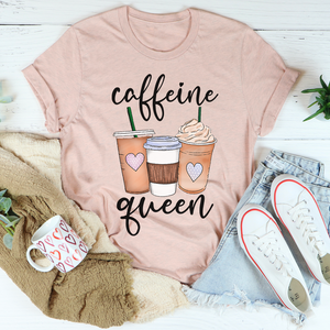 Graphic T-Shirts Caffeine Queen Tee