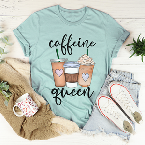 Graphic T-Shirts Caffeine Queen Tee