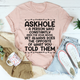 Graphic T-Shirts Askhole Tee