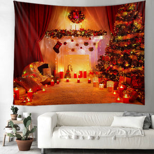 Christmas Tapestry Wall Hanging Decoration
