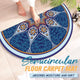 Semicircular Floor Carpet Mat