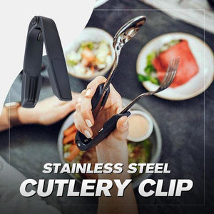 Stainless Steel Cutlery Clip