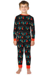 Family Matching Juaugusep Holiday Christmas Pajamas Set