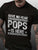 Have No Fear Pops Is Here Short Sleeve Cotton Blends Letter T-shirt