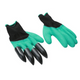 Garden Genie Gloves with Claws on Right Hand
