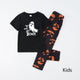 Halloween Family Pajama Glow-in-the-Dark Print Set