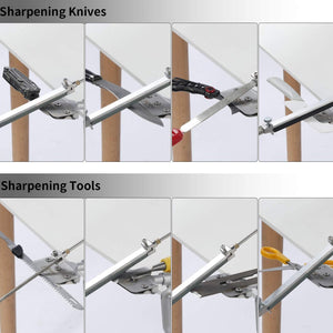 PRO KNIFE™ Sharpener With 7 Whetstones