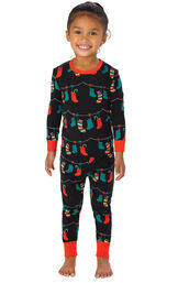 Family Matching Juaugusep Holiday Christmas Pajamas Set