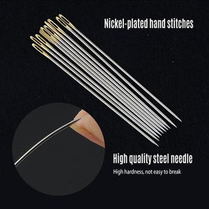 SELF-THREADING NEEDLES