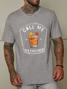 CALL ME OLD FASHION Casual T-shirt