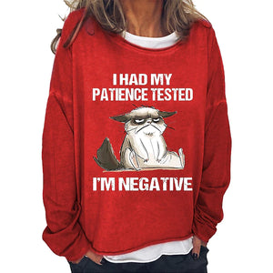 Women's Sweatshirt Pullover Streetwear Cat