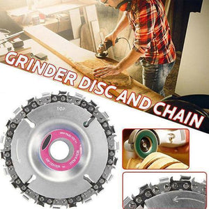 Grinder Wood Carving Chain Disc