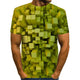 3D Graphic Printed Short Sleeve Shirts Graphic Space