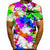 3D Graphic Printed Short Sleeve Shirts Doodle