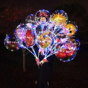 Christmas Party Balloons with LED Strings Light