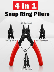 4 in 1 Snap Ring Pliers