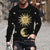 3D Graphic Printed Long Sleeve Shirts Sun & Moon