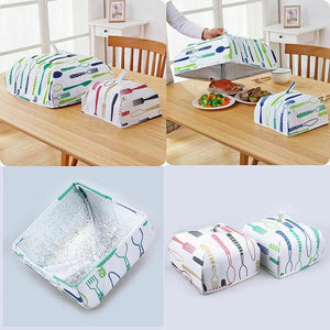 FOLDABLE INSULATED FOOD COVER