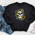 Graphic long Sleeve Shirts The Flowers And Skull